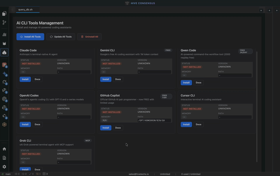 Managing AI CLI tools inside the IDE